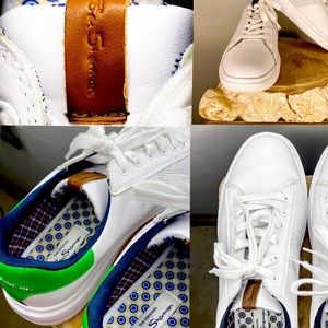 Ben Sherman White Tennis Shoes